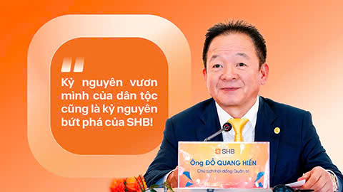 Những câu nói ấn tượng của Chủ tịch HĐQT SHB Đỗ Quang Hiển tại ĐHĐCĐ 2026